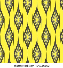 Ikat Ogee Background Pattern