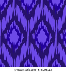Ikat Ogee Background Pattern