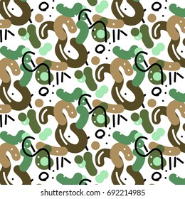 Ikat Ogee Background Pattern