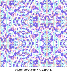 Ikat Ogee Background Pattern