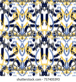 ikat ogee background pattern