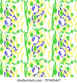 ikat ogee background pattern