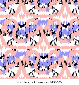 ikat ogee background pattern