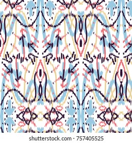 ikat ogee background pattern