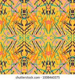 Ikat Ogee pattern