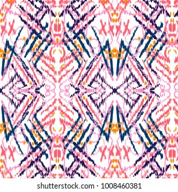 Ikat Ogee pattern