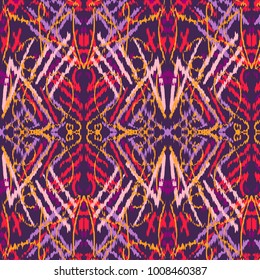 Ikat Ogee pattern