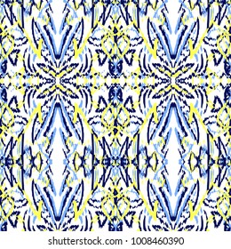 Ikat Ogee pattern