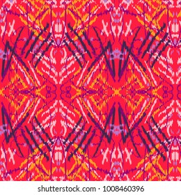 Ikat Ogee pattern