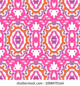 Ikat ogee pattern