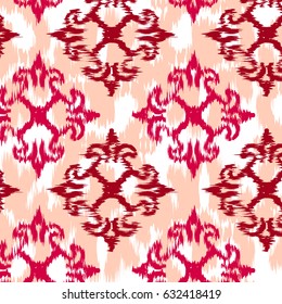 Ikat ogee pattern