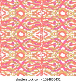ikat ogee pattern traditional Design for background,carpet,wallpaper,clothing,wrapping,Batik,fabric,Vector illustration.embroidery style.