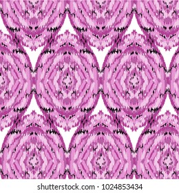 ikat ogee pattern traditional Design for background,carpet,wallpaper,clothing,wrapping,Batik,fabric,Vector illustration.embroidery style.