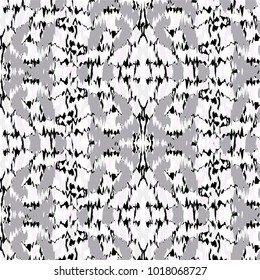 Ikat Ogee Vector Background Pattern Ornament