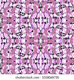 Ikat Ogee Vector Background Pattern Ornament