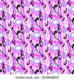 Ikat Ogee Vector Background Pattern Ornament