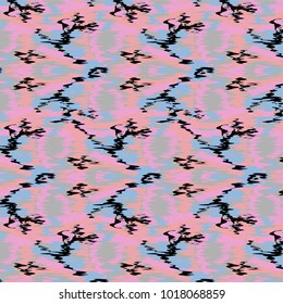 Ikat Ogee Vector Background Pattern Ornament