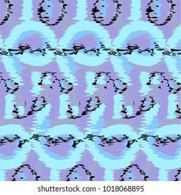 Ikat Ogee Vector Background Pattern Ornament