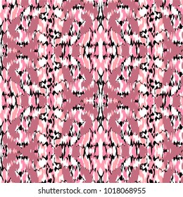 Ikat Ogee Vector Background Pattern Ornament