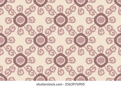 Ikat paisley embroidery on the fabric in Indonesia, India and Asian countries. geometric ethnic oriental seamless pattern.Aztec style. illustration. design for texture, fabric,clothing,wrapping,carpet