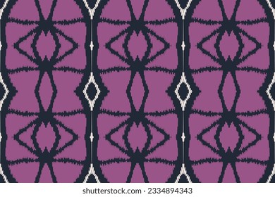 Ikat Paisley Pattern Embroidery Background. Ikat Fabric Geometric Ethnic Oriental Pattern Traditional. Ikat Aztec Style Abstract Design for Print Texture,fabric,saree,sari,carpet.