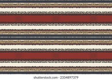 Ikat Paisley Pattern Embroidery Background. Ikat Vector Geometric Ethnic Oriental Pattern Traditional. Ikat Aztec Style Abstract Design for Print Texture,fabric,saree,sari,carpet.