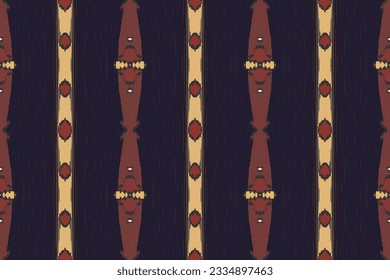 Ikat Paisley Pattern Embroidery Background. Ikat Damask Geometric Ethnic Oriental Pattern Traditional. Ikat Aztec Style Abstract Design for Print Texture,fabric,saree,sari,carpet.