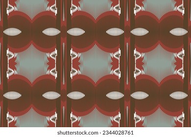 Fondo del bordado del patrón Ikat Paisley. Ikat Stripes Patrón Geométrico Étnico Oriental Tradicional. Diseño abstracto de estilo azteca Ikat para textura impresa, tela, sari, alfombra.