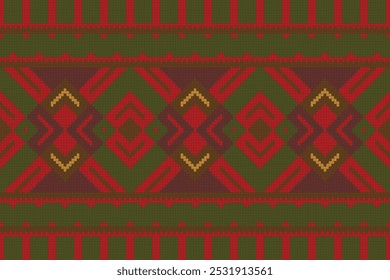 Ikat Paisley patrón de fondo de bordado. Patrón Oriental Étnico Geométrico De La Tela De Ikat Tradicional. Ikat Aztec Estilo Diseño Abstractas para Imprimir Textura, tela, sari, sari, alfombra.