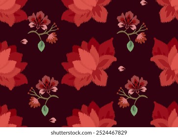 Ikat Pattern abstract geometric ethnic oriental ikat seamless vector pattern traditional design for decorative carpet curtain pillow geometric pattern 