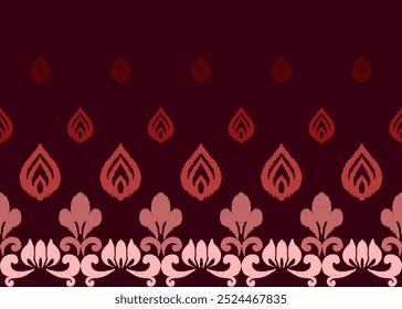 Ikat Pattern abstract geometric ethnic oriental ikat seamless vector pattern traditional design for decorative carpet curtain pillow geometric pattern 