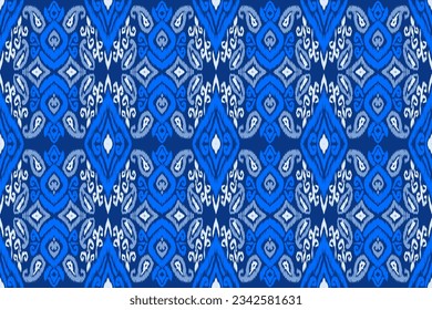 Ikat pattern, Ikat chevron, Paisley pattern, Vector element, Abstract Vector, Batik, fabric embroidery, Ethnic pattern, Ogee, Geometric ethnic, Seamless textile, native american, Background printing.