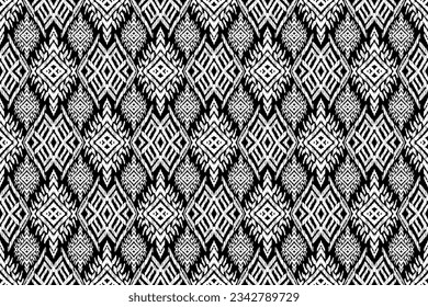Ikat pattern, Ikat chevron, Paisley pattern, Vector element, Abstract Vector, Batik, fabric embroidery, Ethnic pattern, Ogee, Geometric ethnic, Seamless textile, native american, Background printing.