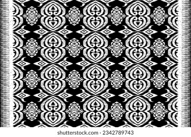 Ikat pattern, Ikat chevron, Paisley pattern, Vector element, Abstract Vector, Batik, fabric embroidery, Ethnic pattern, Ogee, Geometric ethnic, Seamless textile, native american, Background printing.