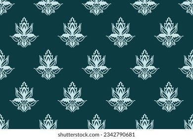 Ikat pattern, Ikat chevron, Paisley pattern, Vector element, Abstract Vector, Batik, fabric embroidery, Ethnic pattern, Ogee, Geometric ethnic, Seamless textile, native american, Background printing.