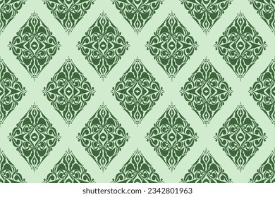 Patrón de Ikat, Ikat chevron, patrón Paisley, elemento vector, vector abstracto, batik, bordado de tela, patrón étnico, Ogeo, etnia geométrica, textil sin foco, norteamericano nativo, impresión de fondo.