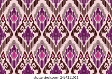 Patrón Ikat, chevron Ikat, patrón Paisley, elemento de Vector, Vector Abstractas, Batik, bordado de tela, patrón étnico, Ogee, étnico geométrico, textil sin costura, nativo americano, impresión de fondo.