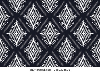 Ikat pattern, Ikat chevron, Paisley pattern, Vector element, Abstract Vector, Batik, fabric embroidery, Ethnic pattern, Ogee, Geometric ethnic, Seamless textile, native american, Background printing.