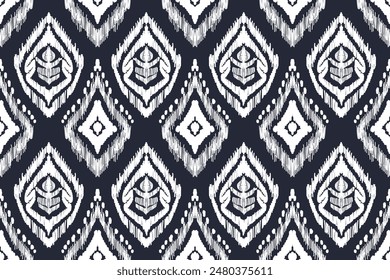 Ikat pattern, Ikat chevron, Paisley pattern, Vector element, Abstract Vector, Batik, fabric embroidery, Ethnic pattern, Ogee, Geometric ethnic, Seamless textile, native american, Background printing.