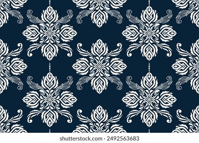 Ikat pattern, Ikat chevron, Paisley pattern, Vector element, Abstract Vector, Batik, fabric embroidery, Ethnic pattern, Ogee, Geometric ethnic, Seamless textile, native american, Background printing.