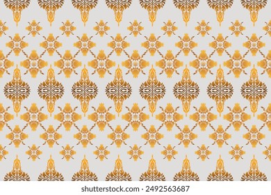 Ikat pattern, Ikat chevron, Paisley pattern, Vector element, Abstract Vector, Batik, fabric embroidery, Ethnic pattern, Ogee, Geometric ethnic, Seamless textile, native american, Background printing.