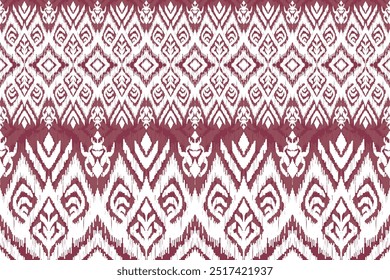 Ikat pattern, Ikat chevron, Paisley pattern, Vector element, Abstract Vector, Batik, fabric embroidery, Ethnic pattern, Ogee, Geometric ethnic, Seamless textile, native american, Background printing.
