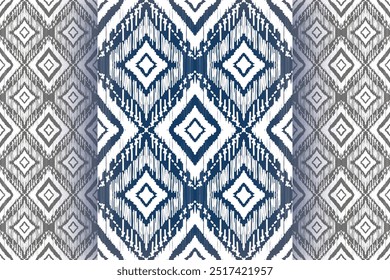 Ikat pattern, Ikat chevron, Paisley pattern, Vector element, Abstract Vector, Batik, fabric embroidery, Ethnic pattern, Ogee, Geometric ethnic, Seamless textile, native american, Background printing.