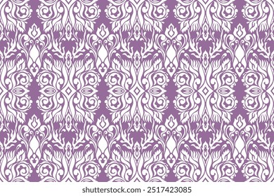 Padrão Ikat, chevron Ikat, padrão Paisley, elemento vetor, vetor abstrato, Batik, bordado de tecido, padrão étnico, Ogee, étnico geométrico, têxtil sem costura, nativo americano, impressão de fundo.
