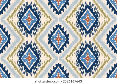 Ikat pattern, Ikat chevron, Paisley pattern, Vector element, Abstract Vector, Batik, fabric embroidery, Ethnic pattern, Ogee, Geometric ethnic, Seamless textile, native american, Background printing.