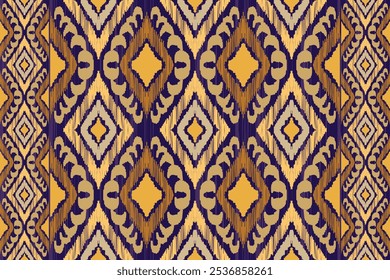 Ikat pattern, Ikat chevron, Paisley pattern, Vector element, Abstract Vector, Batik, fabric embroidery, Ethnic pattern, Ogee, Geometric ethnic, Seamless textile, native american, Background printing.