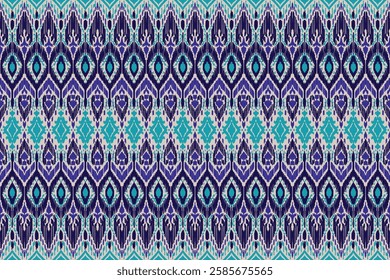 Ikat pattern, Ikat chevron, Paisley pattern, Vector element, Abstract Vector, Batik, fabric embroidery, Ethnic pattern, Ogee, Geometric ethnic, Seamless textile, native american.