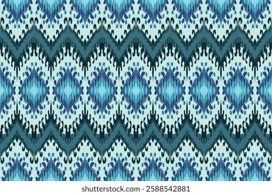 Ikat pattern, Ikat chevron, Paisley pattern, Vector element, Abstract Vector, Batik, fabric embroidery, Ethnic pattern, Ogee, Geometric ethnic, Seamless textile, native american, Background printing.	