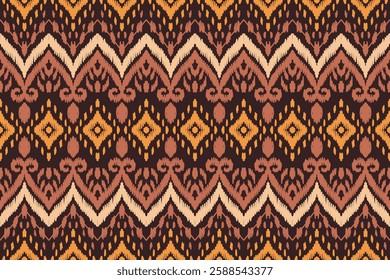 Ikat pattern, Ikat chevron, Paisley pattern, Vector element, Abstract Vector, Batik, fabric embroidery, Ethnic pattern, Ogee, Geometric ethnic, Seamless textile, native american, Background printing.	