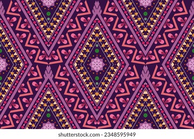 Ikat pattern, Ikat chevron, Seamless textile, native american, Paisley pattern, Vector element, Abstract Vector, Batik, fabric embroidery, Ethnic pattern, Ogee, Geometric ethnic, Background printing.